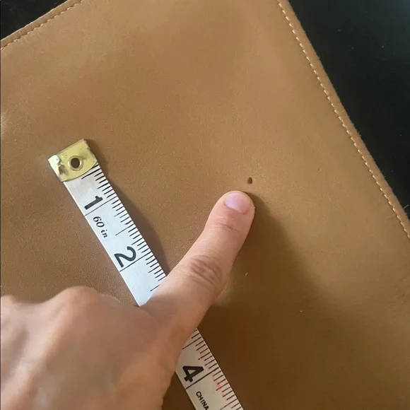 Tan Leather Shoulder Bag - Picture 9 of 14